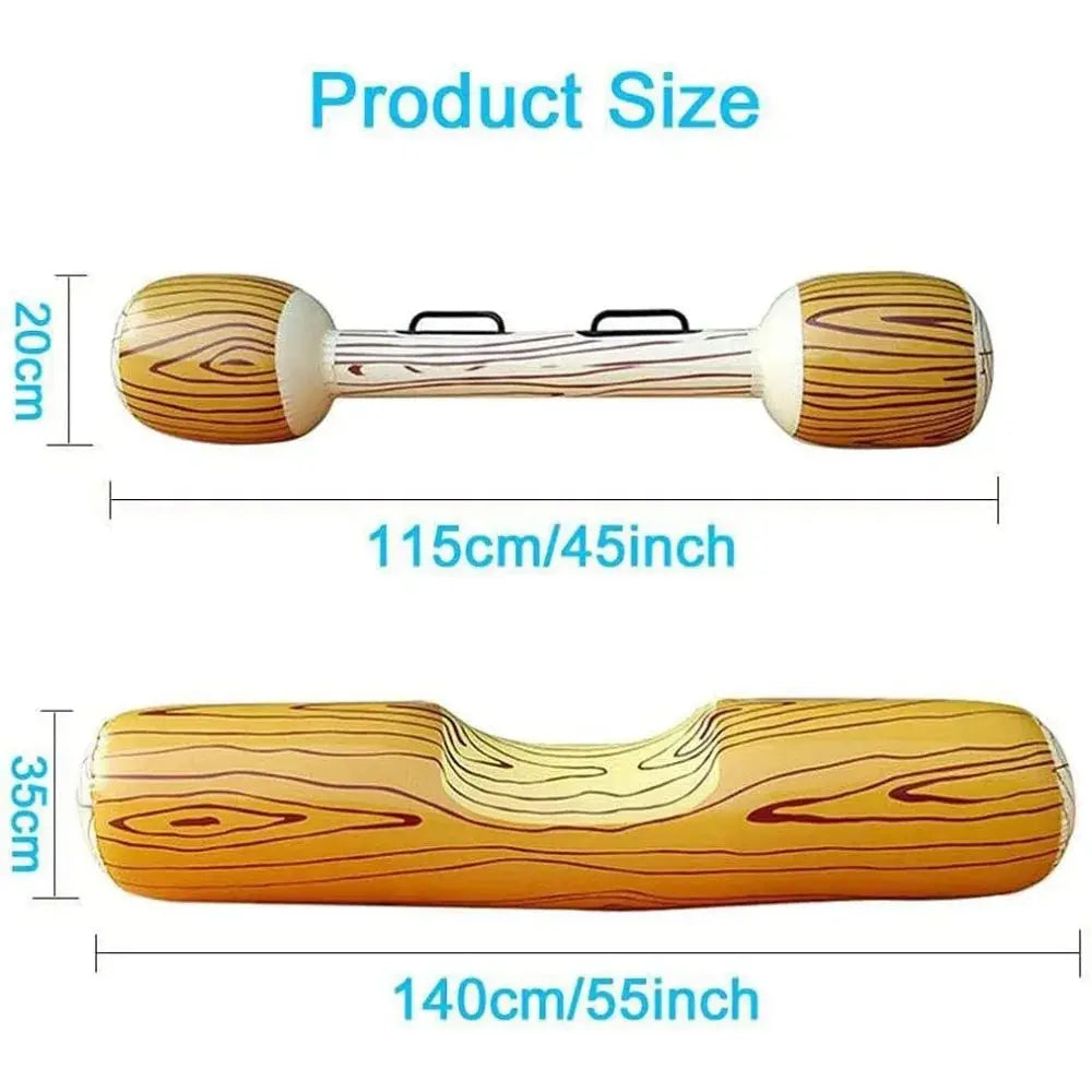 Pool Float Inflatable Canoe Water Toy Swimming Toy with Paddle Children&