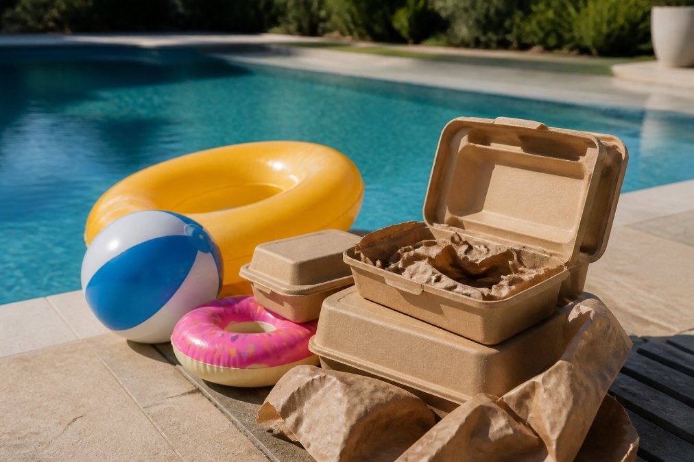 Biodegradable Pool Toy Packaging: Actually Better?