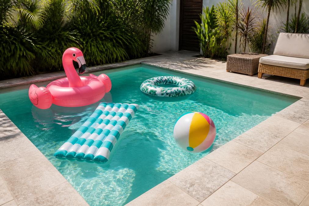 Pool floats for small pools: choosing the right fit