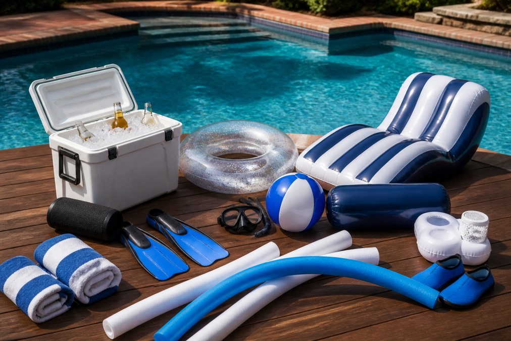 Premium Pool Accessories for Adult Parties