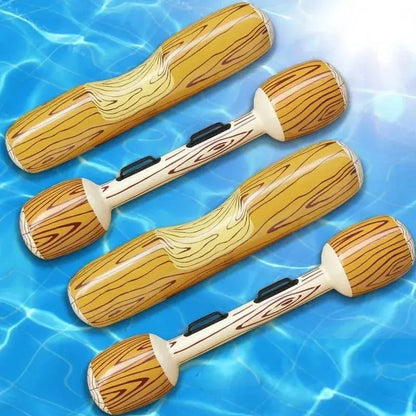 Pool Float Inflatable Canoe Water Toy Swimming Toy with Paddle Children&