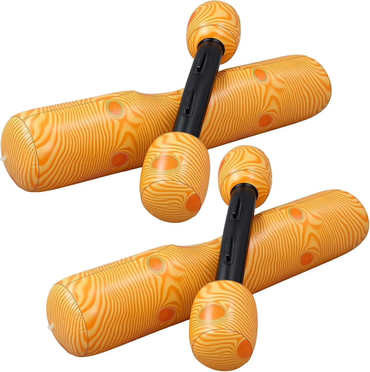 4 Pcs Inflatable Pool Floats Aerated Battle Logs Summer Inflatable Raft Funny Lake Games Floats for Swimming Pool Party Decorations Beach Water Swimming Sports Adults(Funny)