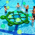 Giant Tic Tac Toe Pool Game Set Inflatable Turtle Float Pool Party Game