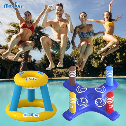 Pool Ring Toss Toys, Adults Swimming Pool Games