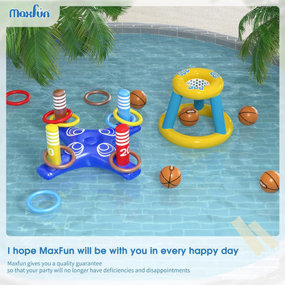 Pool Ring Toss Toys, Adults Swimming Pool Games