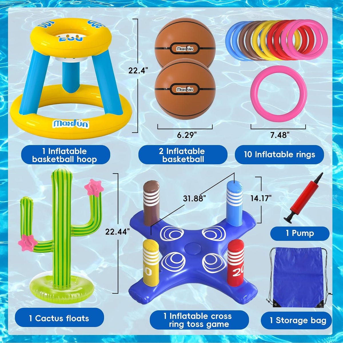 Pool Ring Toss Toys, Adults Swimming Pool Games