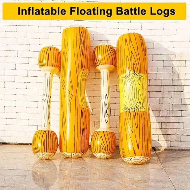 Pool Float Inflatable Canoe Water Toy Swimming Toy with Paddle Children&