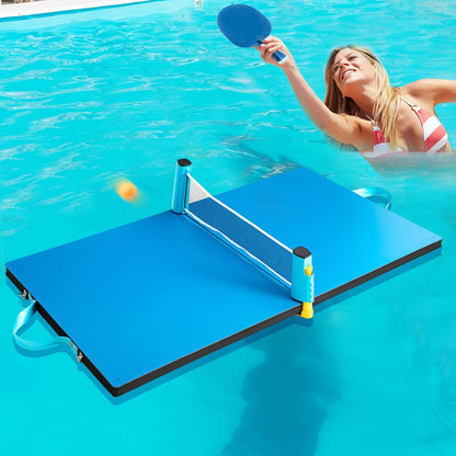 Elevate Your Summer Fun with the 2026 Heavy Duty Pool Table Tennis Floating Set - Foldable, Portable, and Perfect for All Ages!
