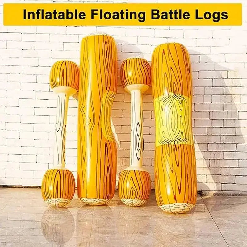 Pool Float Inflatable Canoe Water Toy Swimming Toy with Paddle Children&