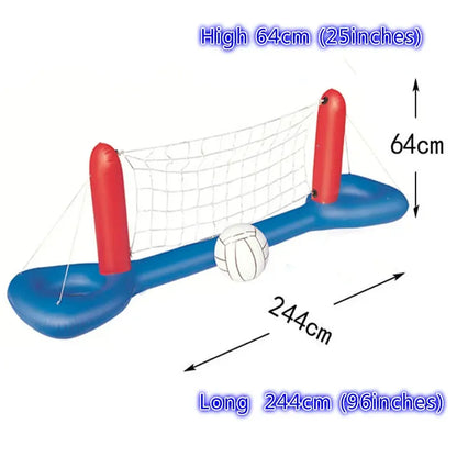 Inflatable Pool Float Pool Toys Party Football Volleyball Basketball Ball Water Mattress Sports Games Adult Children Swim Circle